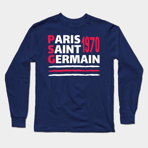 PARIS-SG Long Sleeve T-Shirt by lounesartdessin